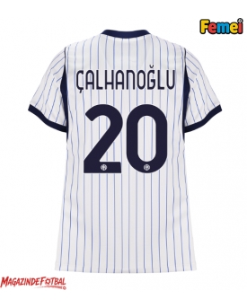 Inter Milan Hakan Calhanoglu #20 Tricou Fotbal Replică 2026-27 Femei Deplasare Inter Milan Hakan Calhanoglu #20 Tricou Fotbal Replică 2026-27 Femei Deplasare